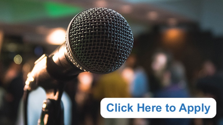 Call for speakers - click here to apply