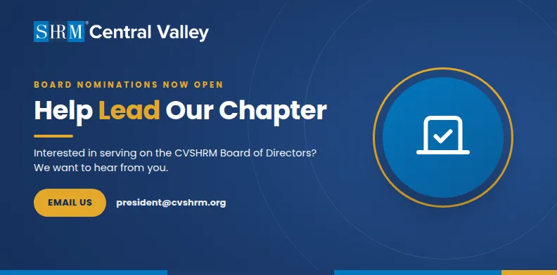CVSHRM board nominations are open